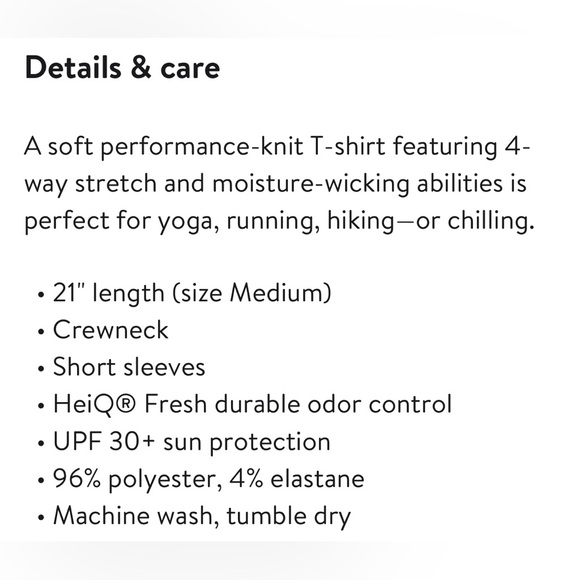 Vuori Energy Tee - Picture 3 of 7